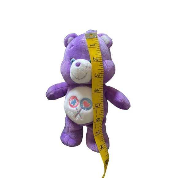 Care Bears Purple Lollipops Share Bear Plush Stuffed Animal Toy - Picture 5 of 14
